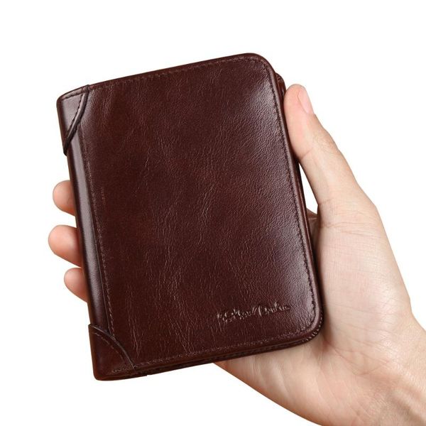 wallets bison denim casual wallet genuine leather rfid men brown vintage purse card holder dollar price male, Red;black
wallets bison denim casual wallet genuine leather rfid men brown vintage purse card holder dollar price male, Red;black