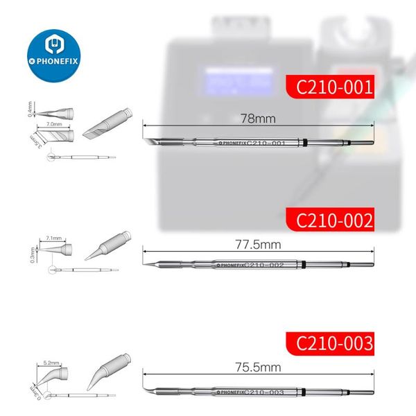 professional hand tool sets oem jbc c210 soldering tips flat / pointed curved for t210 handle cd-2sd /cd-2she precision station
professional hand tool sets oem jbc c210 soldering tips flat / pointed curved for t210 handle cd-2sd /cd-2she precision station