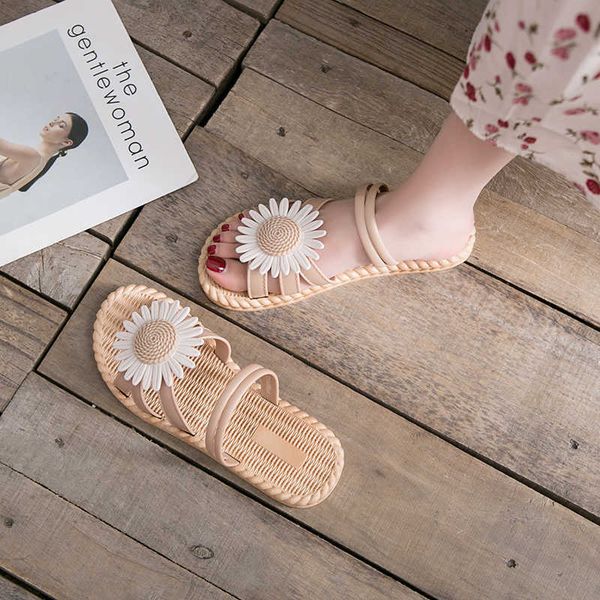 versatile flat bottomed niche women's shoes in summer lovely flower open-toe slippers size 35-40 fashion breathable 210611, Black
versatile flat bottomed niche women's shoes in summer lovely flower open-toe slippers size 35-40 fashion breathable 210611, Black