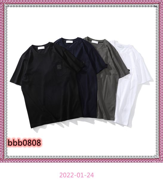 summer men's t-shirts leisure simple badge design cotton short sleeve fashion loose solid color pocket, White;black
summer men's t-shirts leisure simple badge design cotton short sleeve fashion loose solid color pocket, White;black