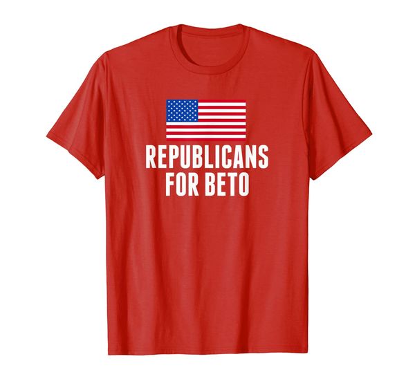 republicans for beto 2020 t-shirt, White;black 
republicans for beto 2020 t-shirt, White;black