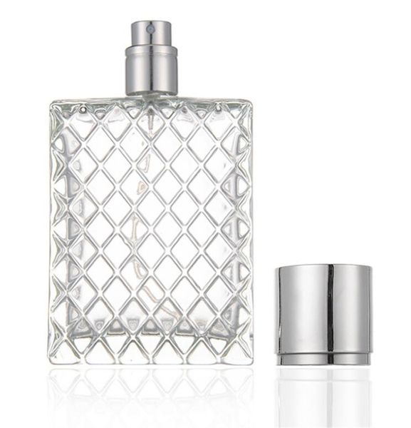 80ml square grids carved perfume bottles clear glass spray bottle empty refillable fine mist atomizer portable travel atomizers fragrance co
80ml square grids carved perfume bottles clear glass spray bottle empty refillable fine mist atomizer portable travel atomizers fragrance co
