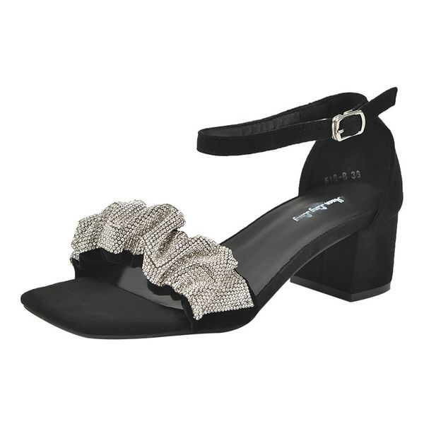 sandal women 2021 new high-heeled to and widen large size women's shoes, Black
sandal women 2021 new high-heeled to and widen large size women's shoes, Black