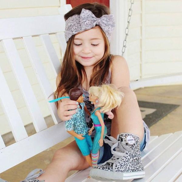 hair accessories european and american children's lace unilateral bow headband baby, Slivery;white
hair accessories european and american children's lace unilateral bow headband baby, Slivery;white