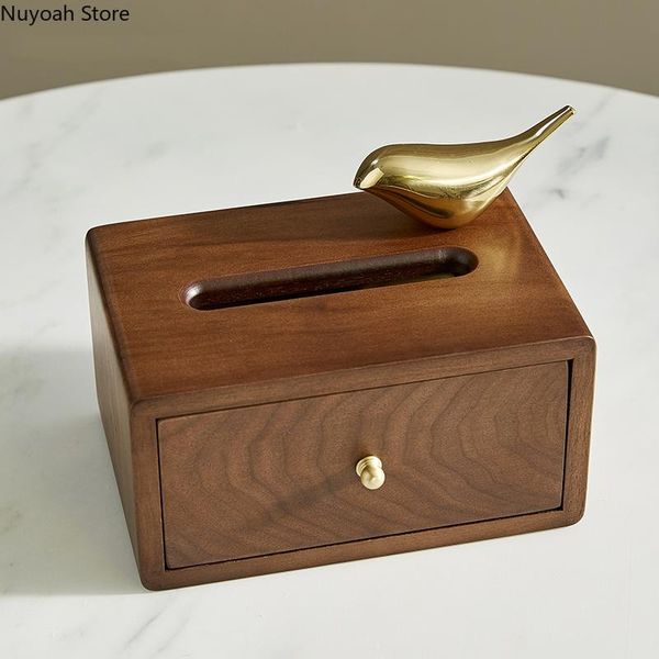 tissue boxes & napkins modern black walnut wooden box creative pull-out napkin household solid wood pumping living room accessories
tissue boxes & napkins modern black walnut wooden box creative pull-out napkin household solid wood pumping living room accessories