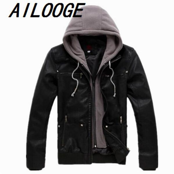 men's fur & faux ailooge mens leather jacket crew neck black hooded motorcycle slim fit jackets for man chaqueta hombre moto
men's fur & faux ailooge mens leather jacket crew neck black hooded motorcycle slim fit jackets for man chaqueta hombre moto
