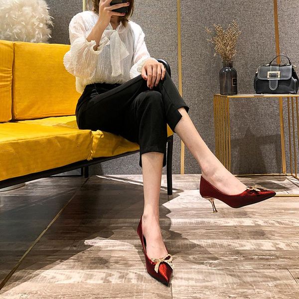dress shoes fashion rhinestone butterfly knot luxurious high heel pumps women's pointed toe stilettos ladies party office basic, Black
dress shoes fashion rhinestone butterfly knot luxurious high heel pumps women's pointed toe stilettos ladies party office basic, Black