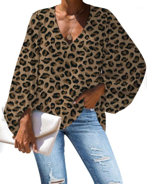 women's blouses & shirts mozoeyu casual blouse leopard print womens deep v neck front tie knot and for work batwing sleeve loose, White 
women's blouses & shirts mozoeyu casual blouse leopard print womens deep v neck front tie knot and for work batwing sleeve loose, White