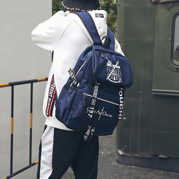 backpack autumn high school schoolbag male korean outdoor large capacity fashion simple travel bag
backpack autumn high school schoolbag male korean outdoor large capacity fashion simple travel bag