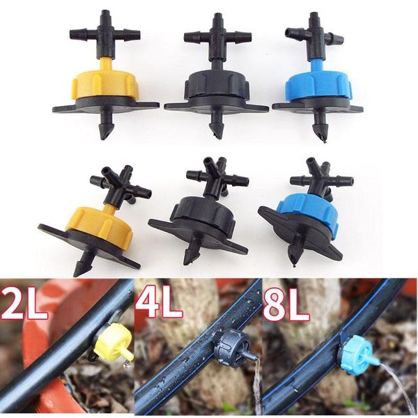 watering equipments 10/50 2l 4l 8l flow pressure mirco drip irrigation garden 4 way 3/5mm hose adapter connector compensating dripper emitte
watering equipments 10/50 2l 4l 8l flow pressure mirco drip irrigation garden 4 way 3/5mm hose adapter connector compensating dripper emitte