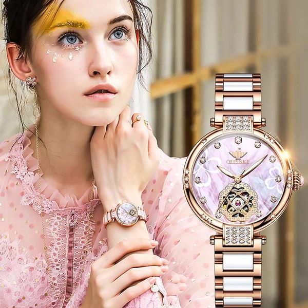 wristwatches brand oupinke women switzerland mechanical watch automatic watches for luxury fashion gift, Slivery;brown
wristwatches brand oupinke women switzerland mechanical watch automatic watches for luxury fashion gift, Slivery;brown