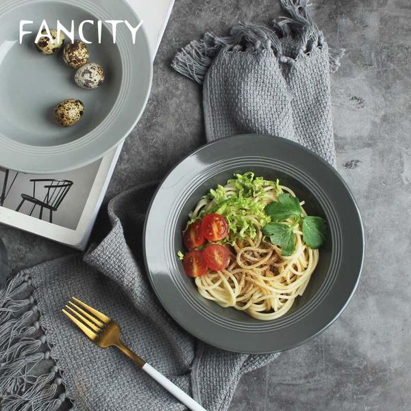 bowls fancity nordic creative gray noodle bowl home salad vegetable western soup plate french simple pasta straw hat b
bowls fancity nordic creative gray noodle bowl home salad vegetable western soup plate french simple pasta straw hat b