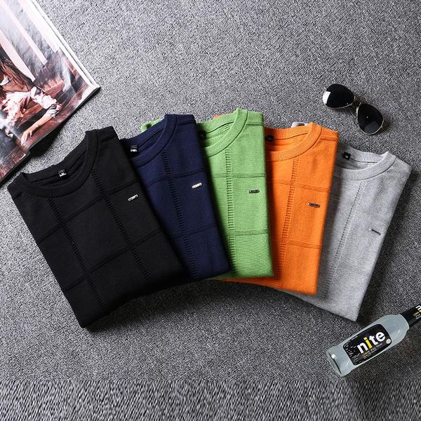 men's sweaters 2021 solid color men o neck pullover long sleeve sweater casual dress male brand cashmere, White;black
men's sweaters 2021 solid color men o neck pullover long sleeve sweater casual dress male brand cashmere, White;black