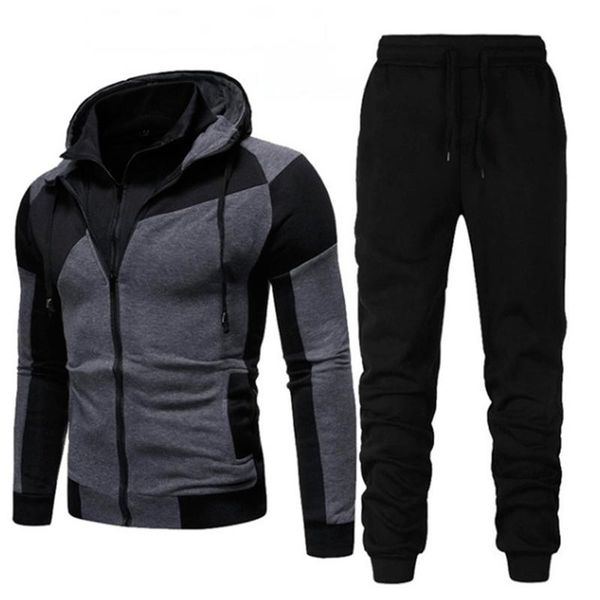 men's tracksuits brand men clothing sets tracksuit 2 piece hoodies+pants sweater set sports suit streetswear jackets, Gray
men's tracksuits brand men clothing sets tracksuit 2 piece hoodies+pants sweater set sports suit streetswear jackets, Gray