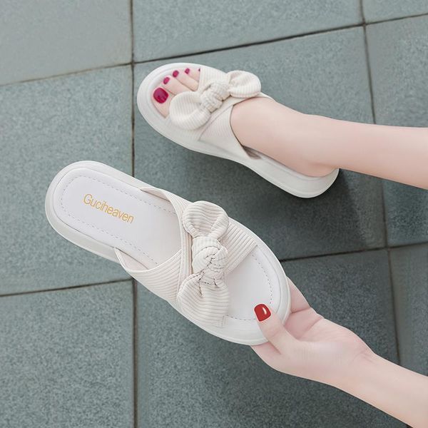 white slippers for women's wear summer shoes in 2021 fashion soft sole comfortable beach flat sandal, Black
white slippers for women's wear summer shoes in 2021 fashion soft sole comfortable beach flat sandal, Black