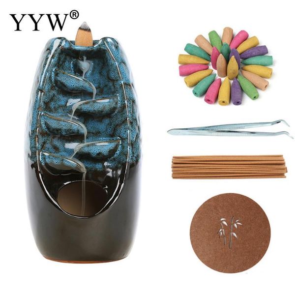 ceramic backflow incense burner creative retro stick holder remove dampness and taste for office or home decoration fragrance lamps
ceramic backflow incense burner creative retro stick holder remove dampness and taste for office or home decoration fragrance lamps