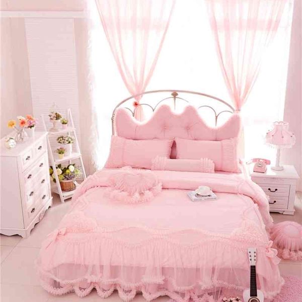 5 colors cotton stain+lace princess luxury bedding king twin size girls women bed skirt set duvet cover pillow shams
5 colors cotton stain+lace princess luxury bedding king twin size girls women bed skirt set duvet cover pillow shams