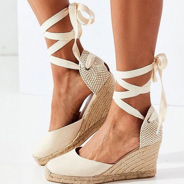 women sandals summer wedges shoes for 8cm high heels sandalias mujer 2021 lace up soft bottom wedge zapatos, Black
women sandals summer wedges shoes for 8cm high heels sandalias mujer 2021 lace up soft bottom wedge zapatos, Black