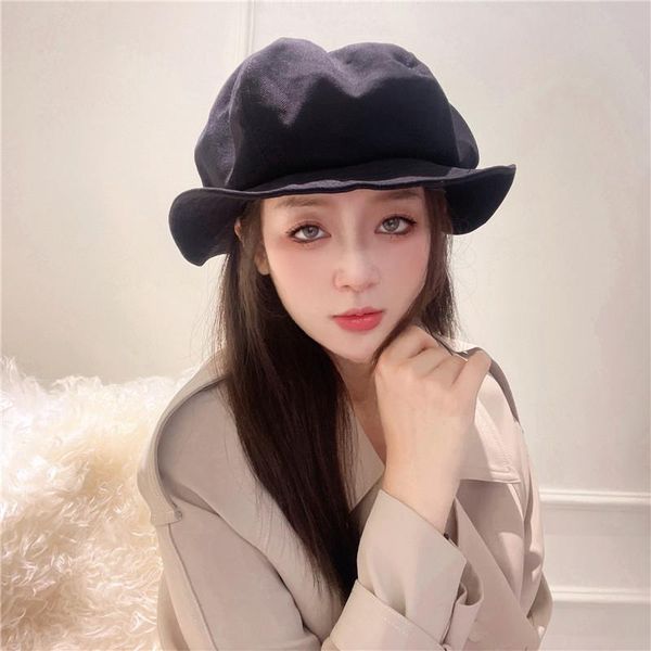 wide brim hats 2021 ladies all-match fisherman hat female beret big eaves sun-proof basin fashion leisure travel sun visor, Blue;gray
wide brim hats 2021 ladies all-match fisherman hat female beret big eaves sun-proof basin fashion leisure travel sun visor, Blue;gray