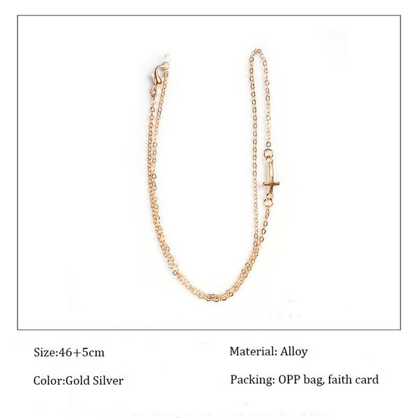 chains fashion cross pendant necklace for women men religious jewelry gold silver plated choker gift faith
chains fashion cross pendant necklace for women men religious jewelry gold silver plated choker gift faith