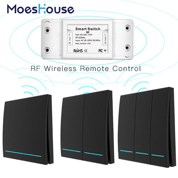 smart home control 433mhz wireless switch rf remote receiver push button controller wall panel transmitter,2 way/3 way multi-control
smart home control 433mhz wireless switch rf remote receiver push button controller wall panel transmitter,2 way/3 way multi-control