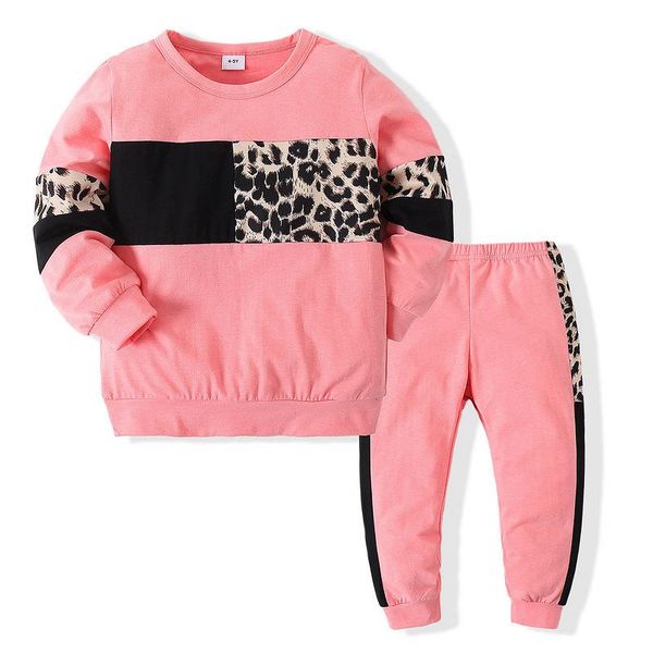 clothing sets sports girls suits 2021 spring boys and long-sleeved leopard print t-shirt casual two-piece suit 3-6yrs, White
clothing sets sports girls suits 2021 spring boys and long-sleeved leopard print t-shirt casual two-piece suit 3-6yrs, White