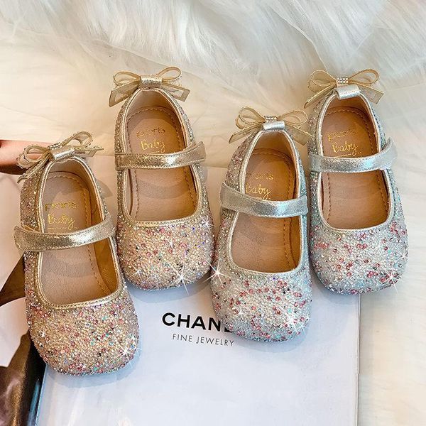 kids leather shoes for girls flower casual children glitter soft sole butterfly knot silver pink gold flat, Black;grey
kids leather shoes for girls flower casual children glitter soft sole butterfly knot silver pink gold flat, Black;grey