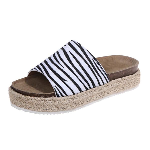 slippers women's ladies summer fashion casual leopard open toe platforms wedges outdoor beach shoes plus size er, Black
slippers women's ladies summer fashion casual leopard open toe platforms wedges outdoor beach shoes plus size er, Black