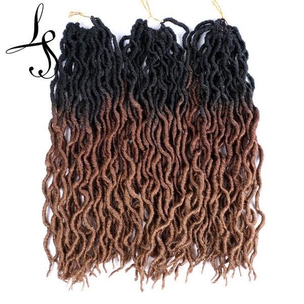 18 inch gypsy locs crochet hair 24 stands/pack synthetic faux crochets hair extension 100g/pcs ls18, Black
18 inch gypsy locs crochet hair 24 stands/pack synthetic faux crochets hair extension 100g/pcs ls18, Black