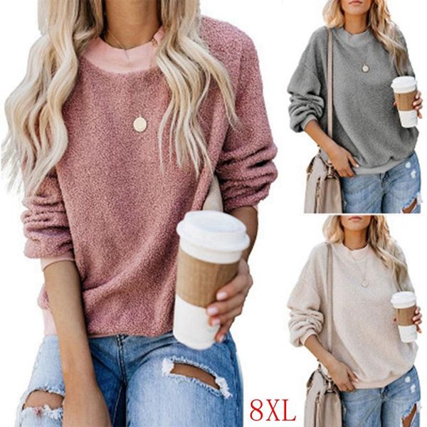 women's hoodies & sweatshirts plus size sweatshirt 5xl 6xl 7xl 8xl bust 138cm autumn and winter fashion round neck long sleeve loose ca, Black
women's hoodies & sweatshirts plus size sweatshirt 5xl 6xl 7xl 8xl bust 138cm autumn and winter fashion round neck long sleeve loose ca, Black
