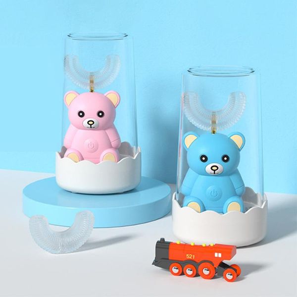 smart u 360 degrees kids sonic electric toothbrush silicone automatic ultrasonic teeth cleanr cartoon pattern children
smart u 360 degrees kids sonic electric toothbrush silicone automatic ultrasonic teeth cleanr cartoon pattern children