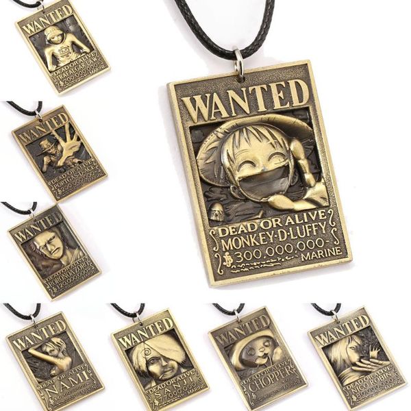 wanted poster necklace luffy warrant pendant choker necklaces anime jewelry men women accessories, Silver
wanted poster necklace luffy warrant pendant choker necklaces anime jewelry men women accessories, Silver