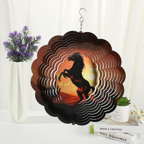 decorative objects & figurines wild horse wind spinner rotating chime metal hanging garden home decoration indoor window balcony ornament
decorative objects & figurines wild horse wind spinner rotating chime metal hanging garden home decoration indoor window balcony ornament