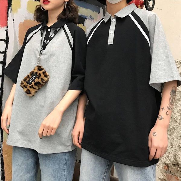 women's hoodies & sweatshirts short sleeve t-shirt women's fashion retro student harajuku couple lapel men's punk gothic stre, Black
women's hoodies & sweatshirts short sleeve t-shirt women's fashion retro student harajuku couple lapel men's punk gothic stre, Black
