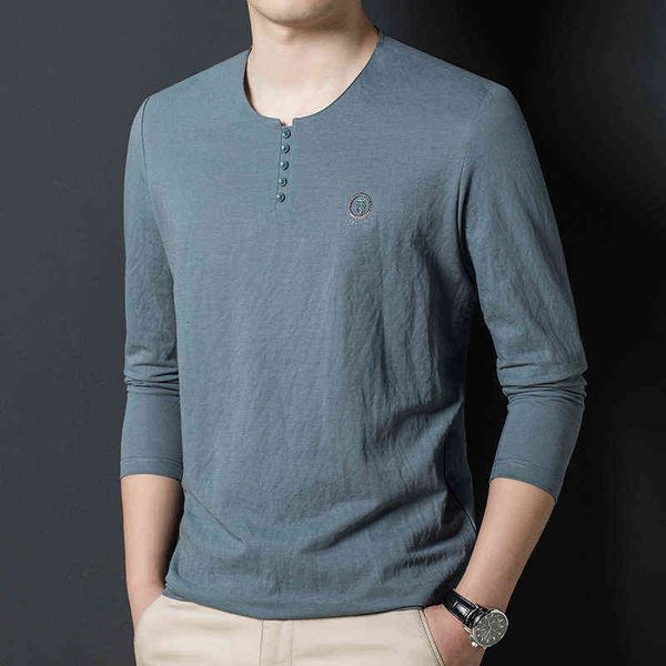 men's long sleeve t-shirt 2021 autumn korean version simple solid color t-shirt embroidered round neck men's bottom shirt, White;black
men's long sleeve t-shirt 2021 autumn korean version simple solid color t-shirt embroidered round neck men's bottom shirt, White;black