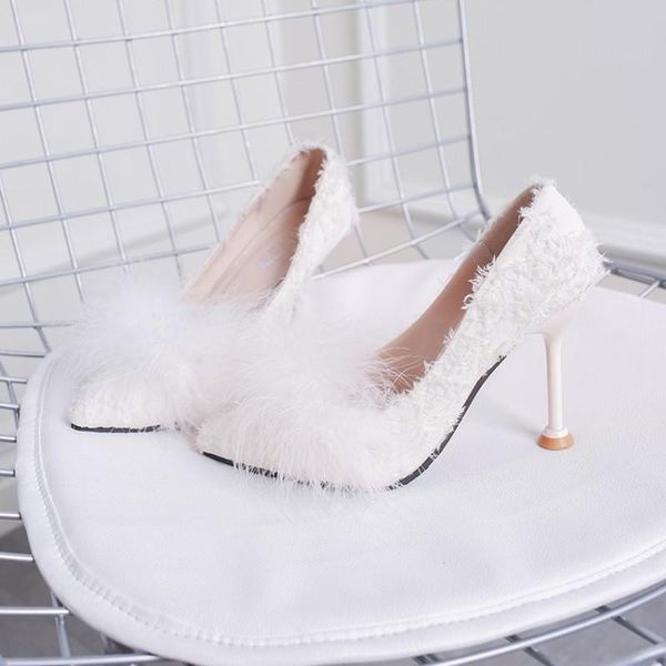 dress shoes 2021 spring women sweet furry pointed toe tassel pumps high heels boat wedding elegant high-heeled y21-91, Black
dress shoes 2021 spring women sweet furry pointed toe tassel pumps high heels boat wedding elegant high-heeled y21-91, Black