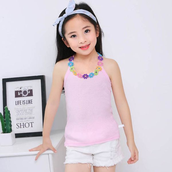 girls tank children summer kids clothes childrens flower cotton vest bottom underwear b6911, Blue
girls tank children summer kids clothes childrens flower cotton vest bottom underwear b6911, Blue