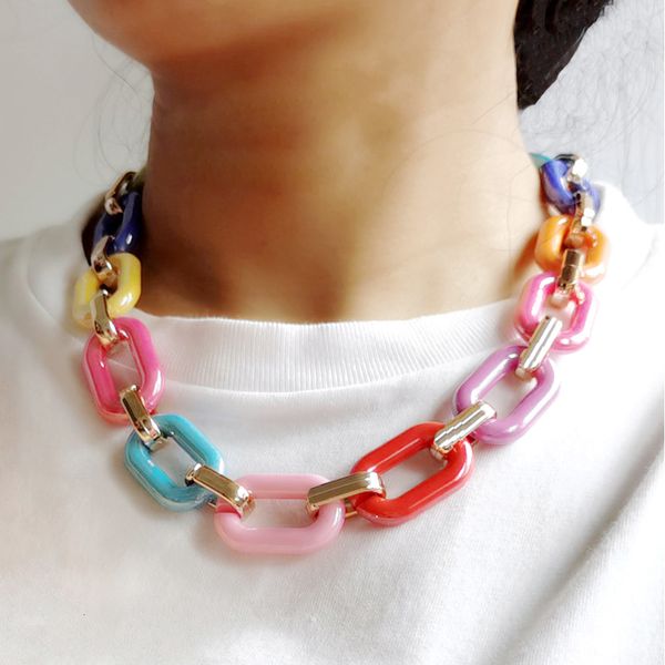 necklaces pendants punk acrylic ccb plastic collar necklace for women fashion exaggerated statement colorful choker party gift jewelry, Silver
necklaces pendants punk acrylic ccb plastic collar necklace for women fashion exaggerated statement colorful choker party gift jewelry, Silver