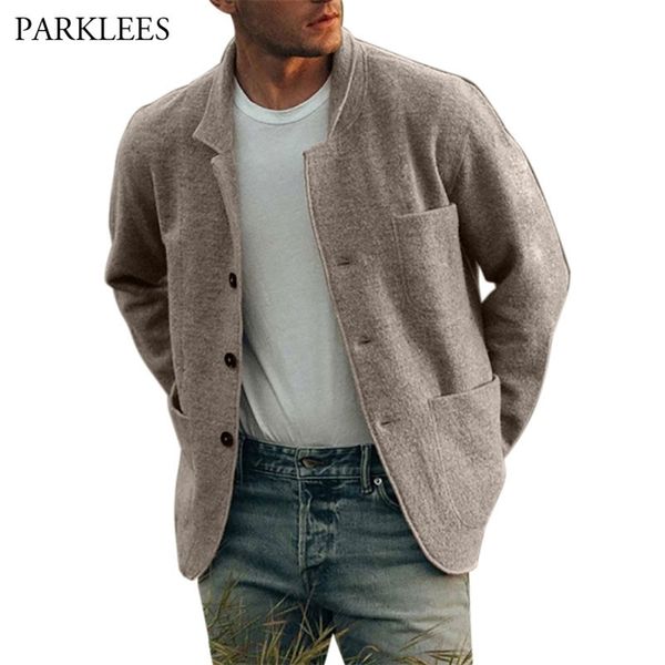 mens blazer jacket autumn jackets coat men casual slim fit suit designer jacket fashion streetwear outerwear mens clothing 210819, Black;brown
mens blazer jacket autumn jackets coat men casual slim fit suit designer jacket fashion streetwear outerwear mens clothing 210819, Black;brown