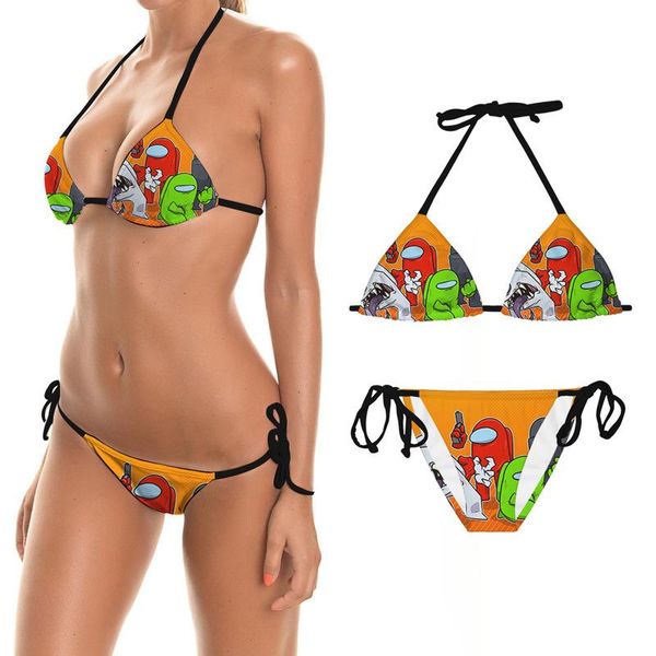 women's swimwear solid bandage bikinis 2021 women swimsuit two piece push up bath suit brazilian bikini bra brief set beachwear, White;black
women's swimwear solid bandage bikinis 2021 women swimsuit two piece push up bath suit brazilian bikini bra brief set beachwear, White;black
