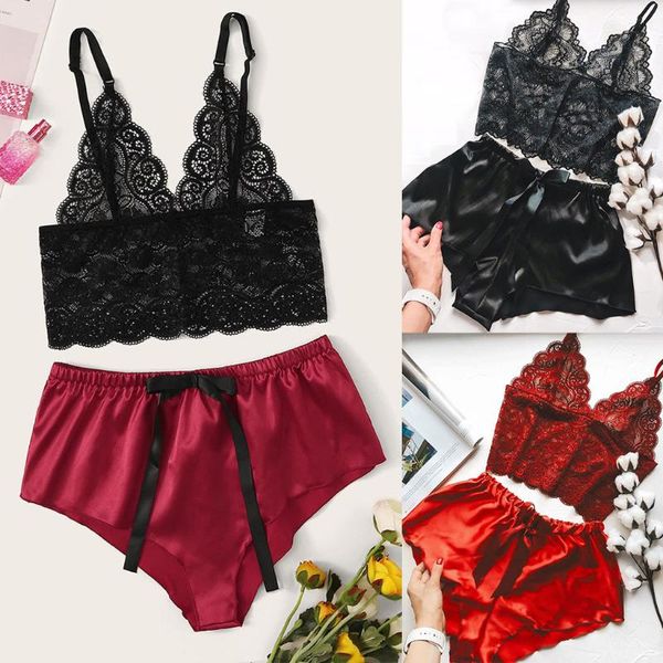 bras sets lingerie bra set women corset lace underwire racy muslin sleepwear underwear +briefs dropship #d, Red;black
bras sets lingerie bra set women corset lace underwire racy muslin sleepwear underwear +briefs dropship #d, Red;black