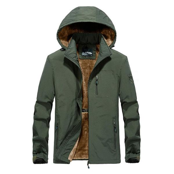 men's jackets 2021 winter jacket men brand military thicken warm wool liner windbreaker hooded collar jaqueta masculina big size m-4xl, Black;brown
men's jackets 2021 winter jacket men brand military thicken warm wool liner windbreaker hooded collar jaqueta masculina big size m-4xl, Black;brown