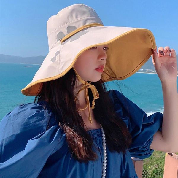 wide brim hats y summer hat simple foldable floppy girls fashion sun beach uv protect travel double sided lady cap, Blue;gray
wide brim hats y summer hat simple foldable floppy girls fashion sun beach uv protect travel double sided lady cap, Blue;gray
