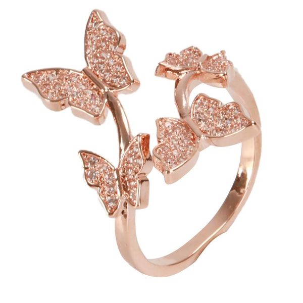 wedding rings fashion butterfly adjustable silver zircon bling stone engagement ring women party jewelry, Slivery;golden
wedding rings fashion butterfly adjustable silver zircon bling stone engagement ring women party jewelry, Slivery;golden