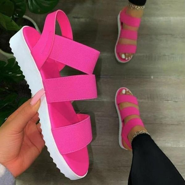 slippers 2021 women summer thick-soled lightweight set foot elastic band sandals beach shoes fashionable durable, Black
slippers 2021 women summer thick-soled lightweight set foot elastic band sandals beach shoes fashionable durable, Black