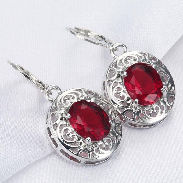 dangle & chandelier fashion hollow simple design circle drop earrings silver color red cz stone for women wedding party jewelry gift
dangle & chandelier fashion hollow simple design circle drop earrings silver color red cz stone for women wedding party jewelry gift