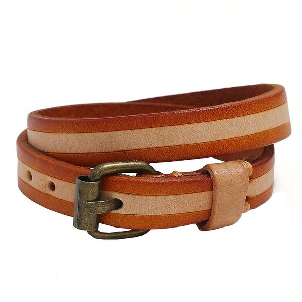 charm bracelets retro leather bracelet men women multilayer bangle casual match everything punk style 2021, Golden;silver
charm bracelets retro leather bracelet men women multilayer bangle casual match everything punk style 2021, Golden;silver
