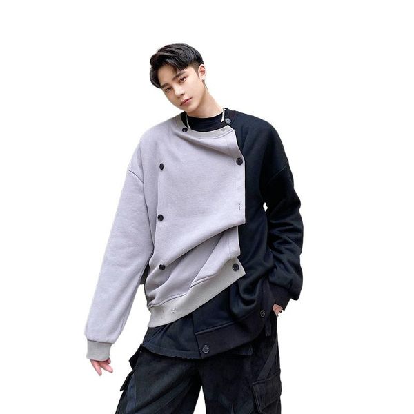 men's hoodies & sweatshirts mens coat pullovers double breasted 2021 spliced variable function clothes o-neck fashion man harajuku, Black
men's hoodies & sweatshirts mens coat pullovers double breasted 2021 spliced variable function clothes o-neck fashion man harajuku, Black