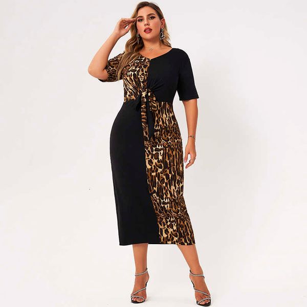 casual dresses summer women 2021 plus size black v-neck short sleeves splicing leopard printing a-line loose es jpnt, Black;gray
casual dresses summer women 2021 plus size black v-neck short sleeves splicing leopard printing a-line loose es jpnt, Black;gray