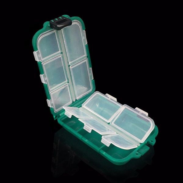 fishing accessories mounchain small 10 compartments waterproof hard tackle box case, hooks noneure baits storage
fishing accessories mounchain small 10 compartments waterproof hard tackle box case, hooks noneure baits storage